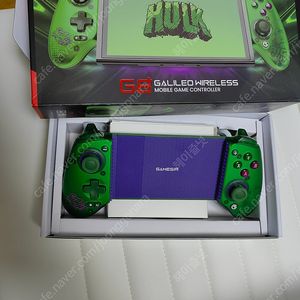 Gamesir g8 plus 헐크에디션 판매합니다