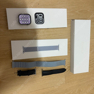 애플워치10 gps 46mm 실버