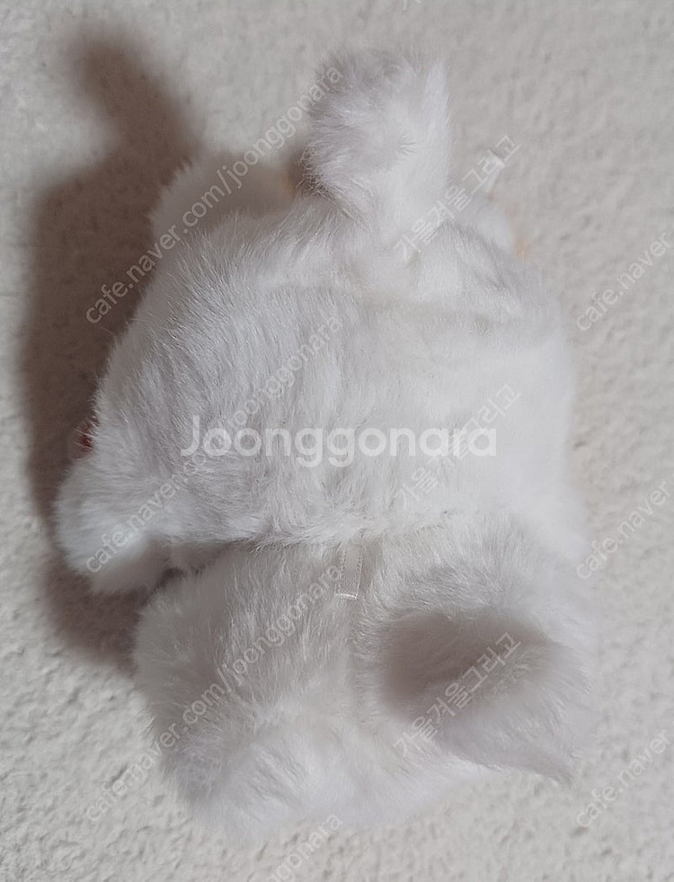 (새상품) 고양이&강아지 반전 봉제 인형 키링 10cm--3