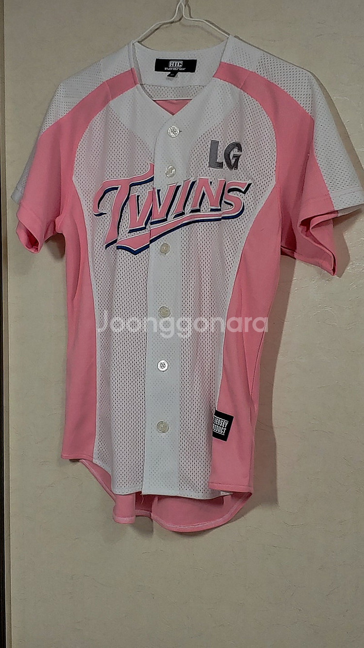 LG 트윈스 김용의 핑크 유니폼 85--0