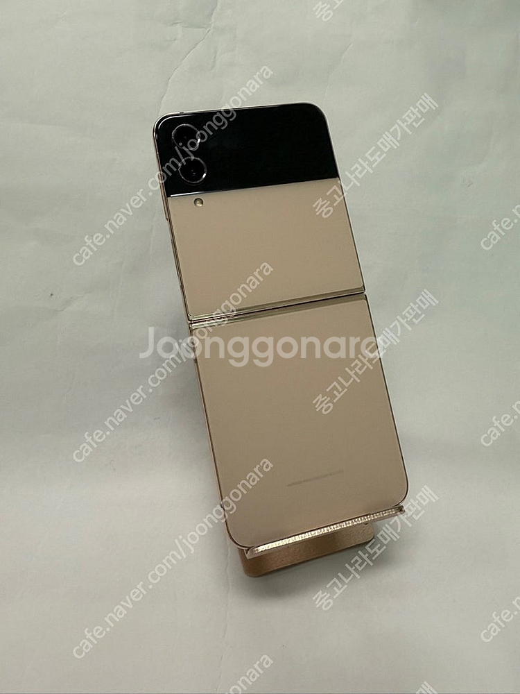 166982 갤럭시Z플립4 256GB U+ 핑크골드 가...--2
