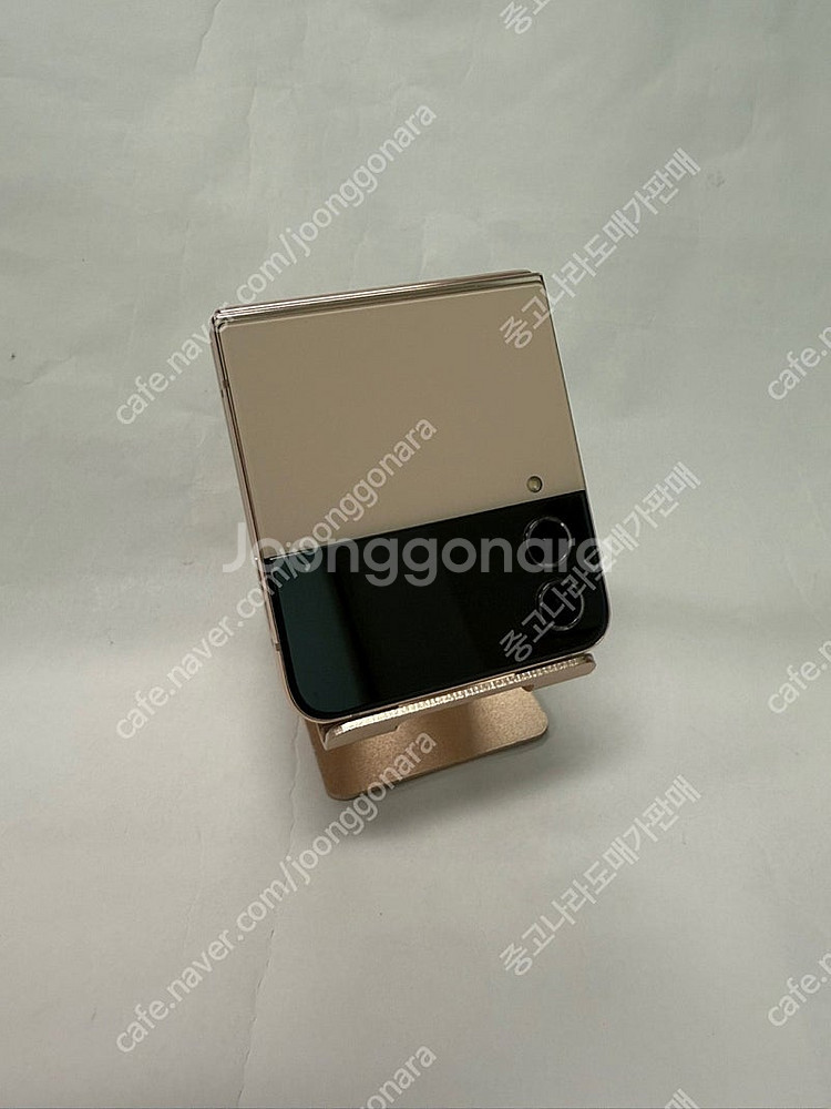166982 갤럭시Z플립4 256GB U+ 핑크골드 가...--3