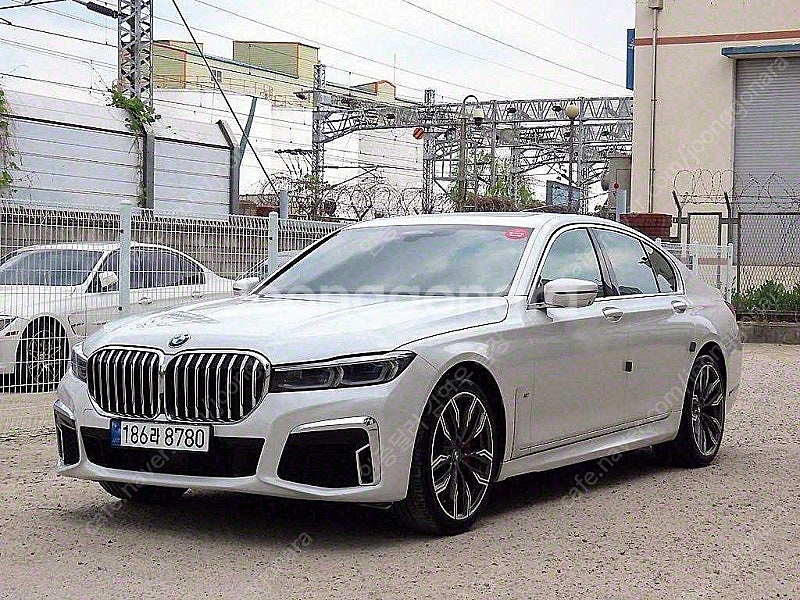 흰색 BMW 7시리즈 중고 BMW 중고 740I M 스...--7