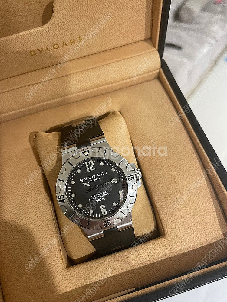 불가리41mm 오토메틱 시계 불가리스쿠버38오토메틱시계--2