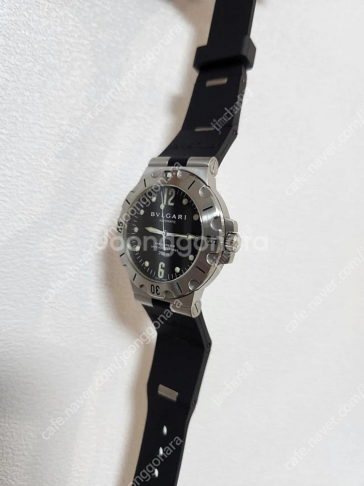불가리41mm 오토메틱 시계 불가리스쿠버38오토메틱시계--3