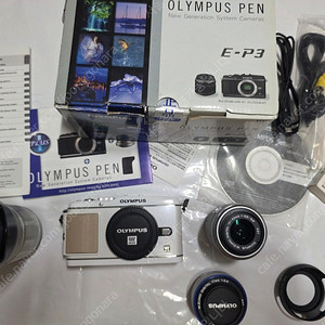 올림푸스 펜 E-P3 렌즈3개