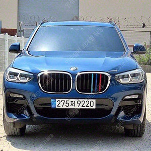 BMW X3 중고 X3 X시리즈 파란색 2021년식 50,105km xDrive 20d M 스포츠 중고차의 모든것