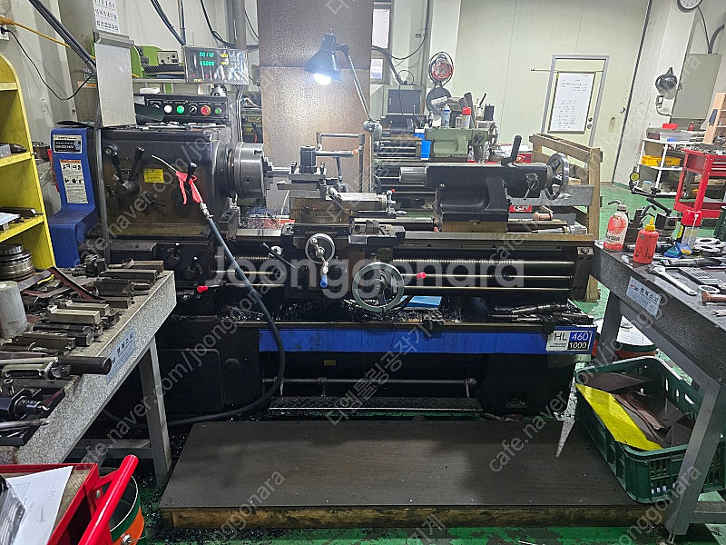 2021년식 화천기계 범용선반(HL460-1000) 상...--0