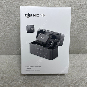 DJI Mic mini + 라이트닝 스마트폰 어댑터(16만원)