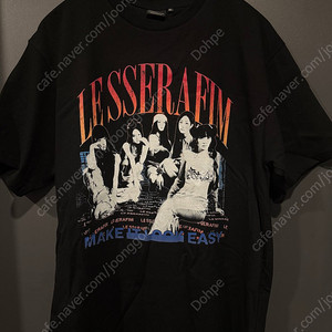 (XL) 르세라핌 x 피치스 포토 숏슬리브 반팔