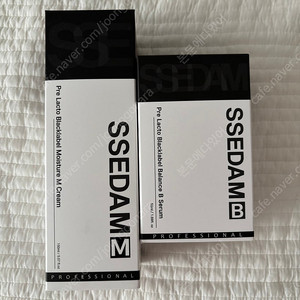 쎄담 m크림+b세럼 미개봉