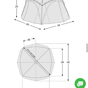 오크돔M + 버블쉘터L , 오크돔L + 버블쉘터S 카푸색 조합 구해요!