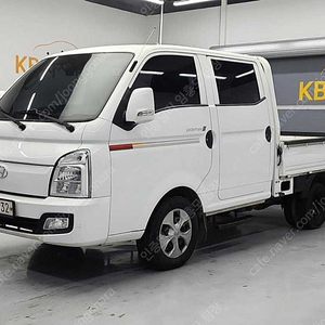 소형화물 중고 포터2 현대 포터 중고 포터 더블캡 중고 흰색 2021년식 4WD/더블캡/장축 스마트 중고자동차