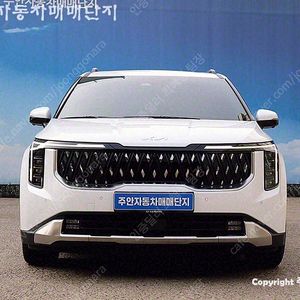 기아 더뉴 카니발 중고 가격 중고 카니발 흰색 2024년식 37,038km HEV 9인승 시그니처 수원중고차