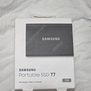 삼성 T7 1TB 외장SSD 파우치 포함
