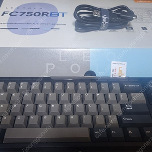 레오폴드 FC750RBT 팝니다 (영문키캡, 갈축, C타입, 블루투스) 내용필독