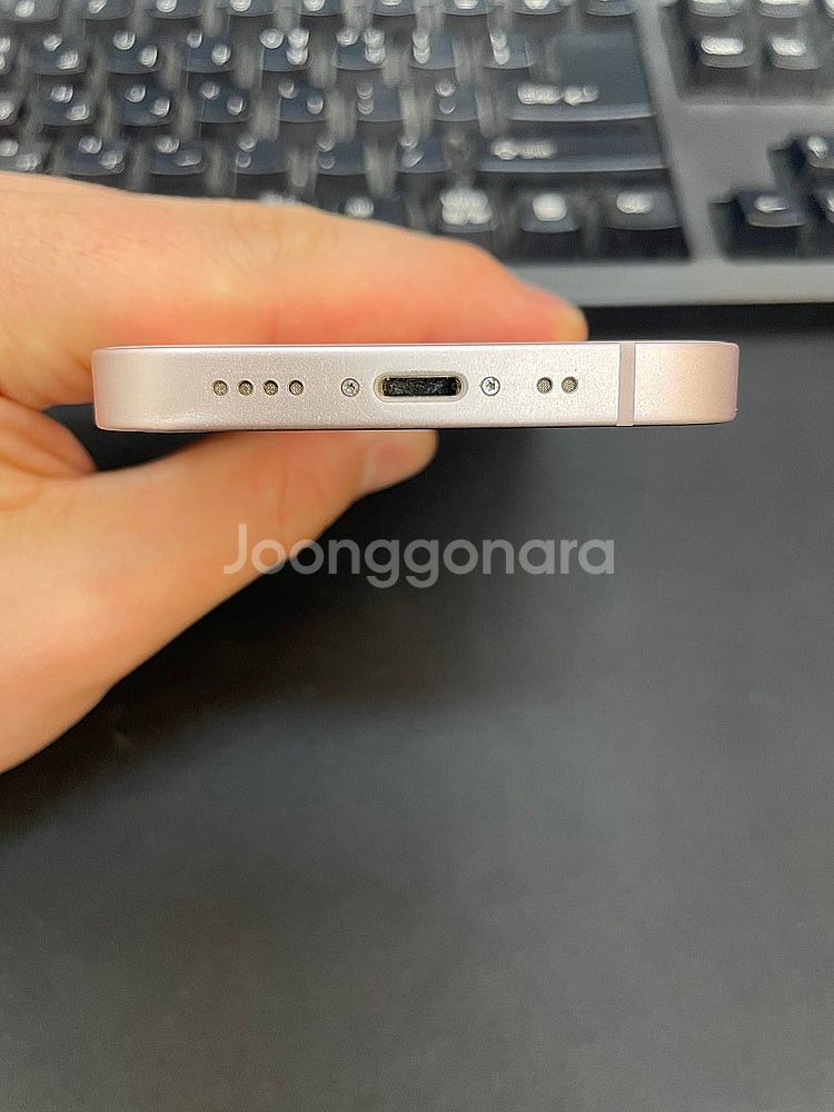 아이폰13미니 핑크 128GB 상태좋은중고28만팝니다.--5