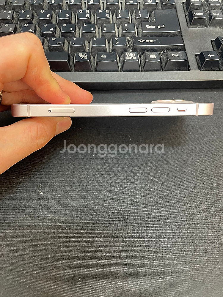 아이폰13미니 핑크 128GB 상태좋은중고28만팝니다.--6