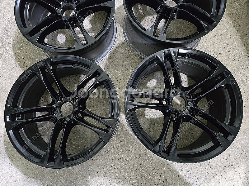 BMW F10 613M 사틴블랙 18인치 순정휠 대품판매95만원--2