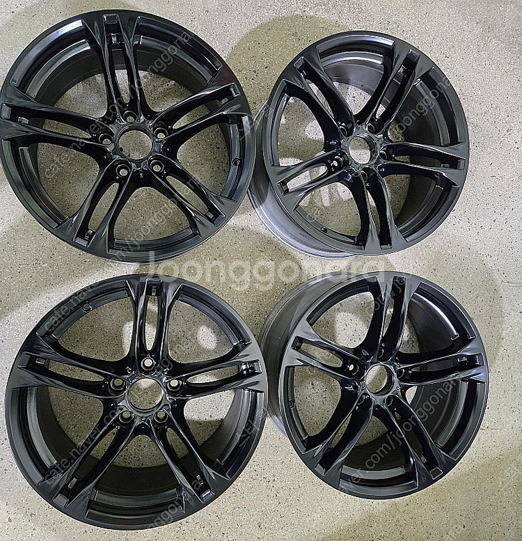 BMW F10 613M 사틴블랙 18인치 순정휠 대품판매95만원--3