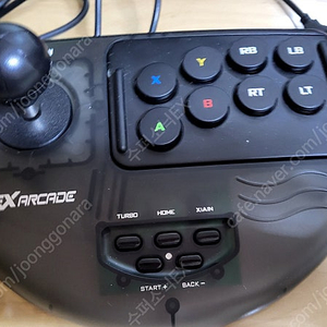 (급처) PC EX 아케이드 조이스틱 2만에 팝니다 (스위치에도 돌아갑니다)