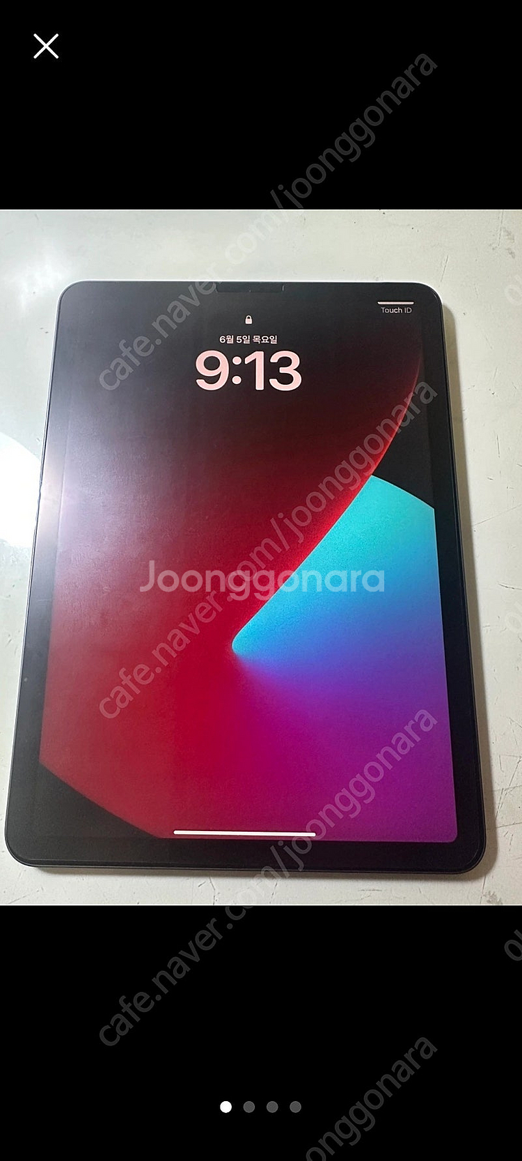 아이패드 에어4 스페이스그레이 64GB 팝니다--0