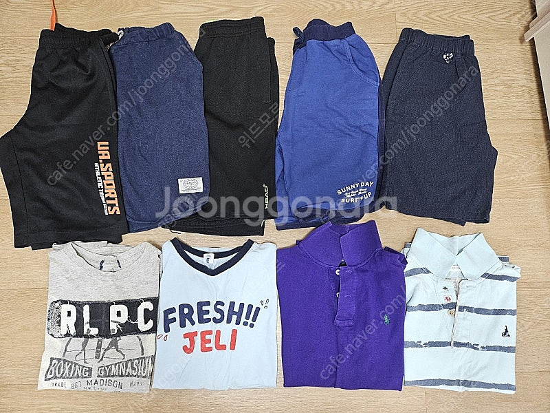 남아 140-150 반팔 반바지 빈폴 폴로 헤드 외 일...--0