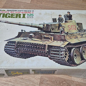 [프라모델] Tamiya 1/25 Tiger I 외 자동차 2점