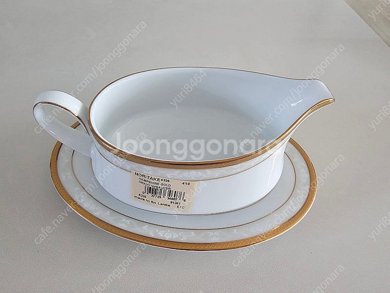 noritake 4335 햄프셔골드 그릇 접시--0