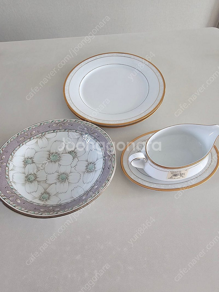 noritake 4335 햄프셔골드 그릇 접시--2
