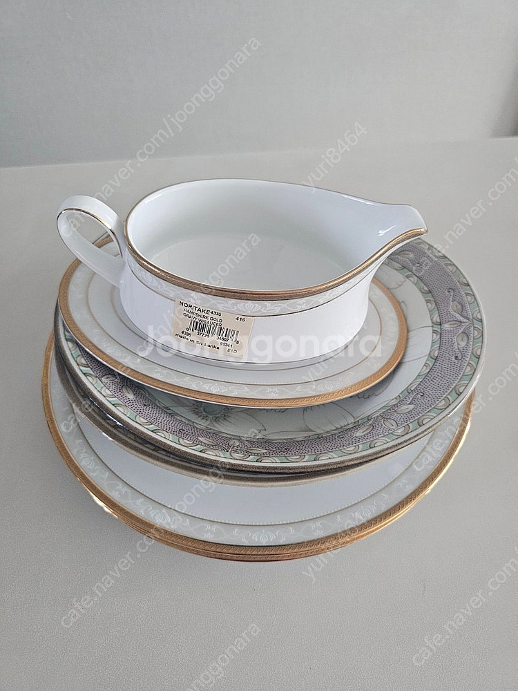 noritake 4335 햄프셔골드 그릇 접시--3