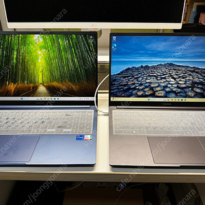 삼성 노트북 갤럭시북 15인치 16GB 512GB (2대) 55만 / 65만 판매