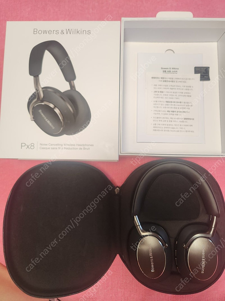바워스앤윌킨스 PX8 블루투스헤드폰 새거구입한달--5