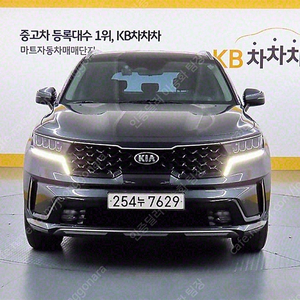24,009 km 쏘렌토 중고 가격 MQ4 디젤 2.2 2WD 프레스티지 중고차거래카페 회색