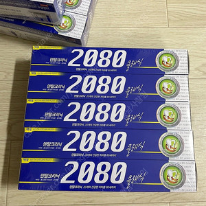 [애경] 2080 클래식 치약 170g 5개입 4묶음(총20개)