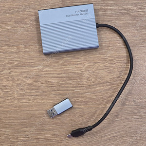 하기비스 4K 모니터 C to HDMI 듀얼디스플레이포트 DPL01
