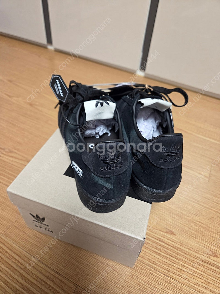 아디다스 송포더뮤트 SFTM 슈퍼스타 블랙 260 새상...--1