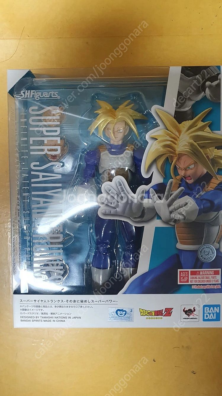 shf 드래곤볼 브로리, 타레스, 트랭크스 팝니다--7