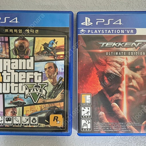 PS4 GTA5 & 철권7