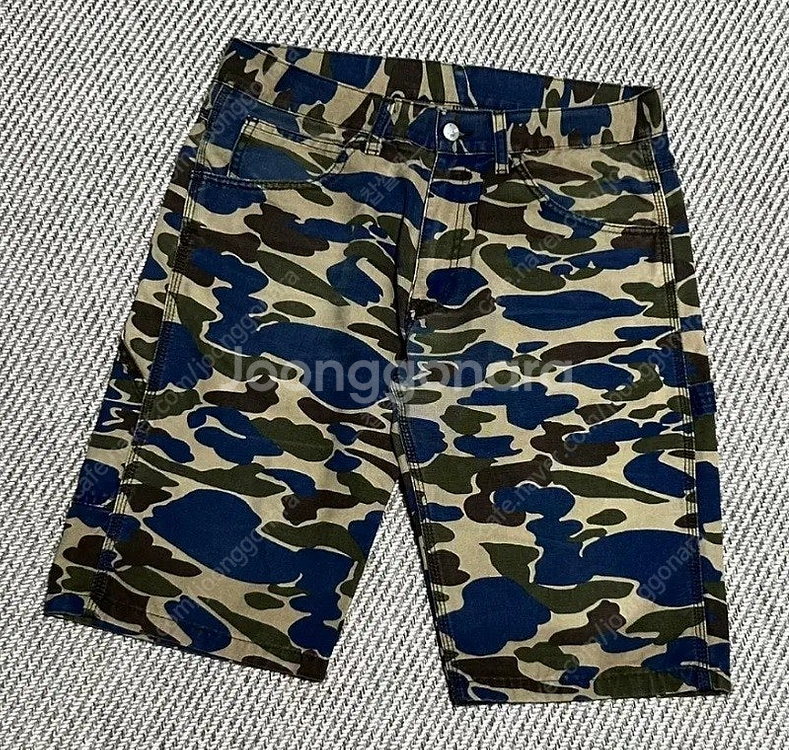 [30] 칼하트(Carhartt) 카모 패턴 워크 반바...--0