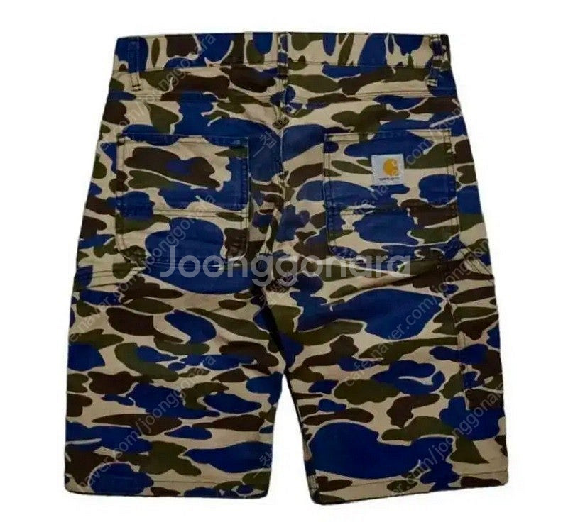 [30] 칼하트(Carhartt) 카모 패턴 워크 반바...--3