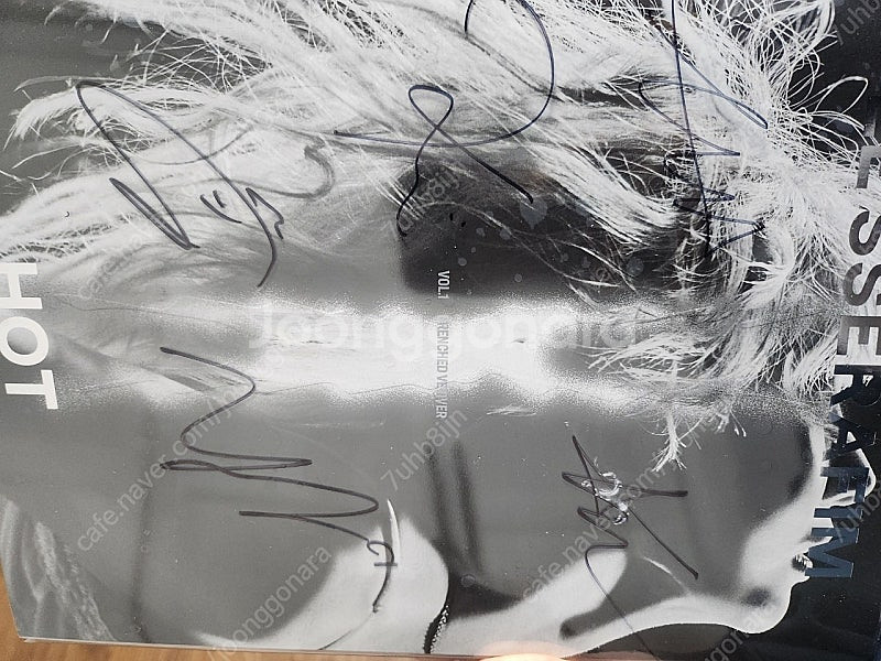 르세라핌 친필싸인 CD--0