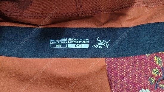 아크테릭스 바지 36 인치 이미지