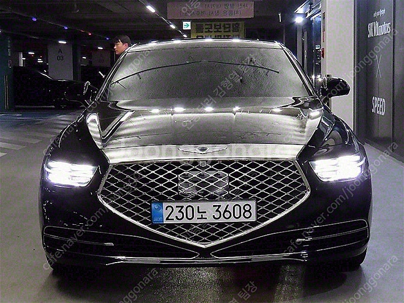 제네시스 G90 중고차 가격 제네시스 중고 검정색 2019년식 84,017km 5.0 GDI AWD 프레스티지 중고...--2