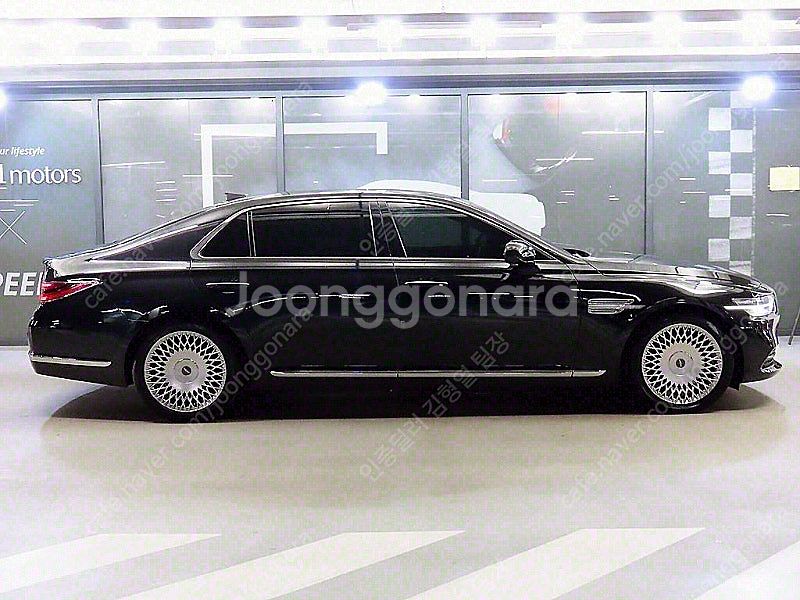 제네시스 G90 중고차 가격 제네시스 중고 검정색 2019년식 84,017km 5.0 GDI AWD 프레스티지 중고...--3