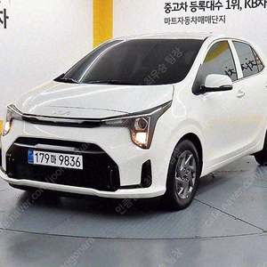 모닝 중고 모닝 더 뉴 모닝 흰색 2024년식 11,453km 1.0 가솔린 프레스티지 중고차구매