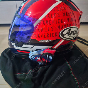 아라이 RX-7X 매버릭 +세나50S 하만카돈 팝니다. 오늘만 75에 드림니다.