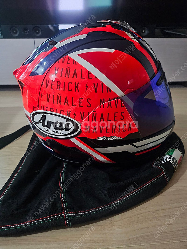 아라이 RX-7X 매버릭 +세나50S 하만카돈 팝니다. 오늘만 75에 드림니다.--1