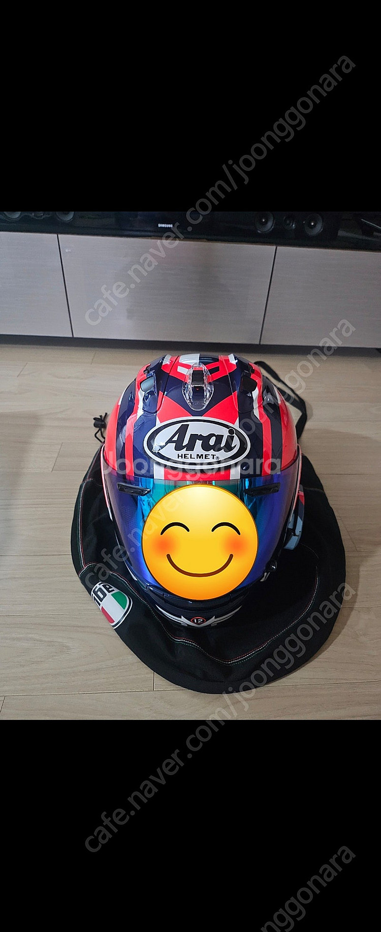 아라이 RX-7X 매버릭 +세나50S 하만카돈 팝니다. 오늘만 75에 드림니다.--2