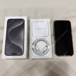 아이폰15프로 256GB 블랙티타늄 판매합니다